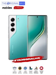 Tecno Camon 40 Pro - 8GB RAM - 256GB Storage - PTA Approved - 12 Months Warranty - Green - The Original Bro Mobiles - TOB29